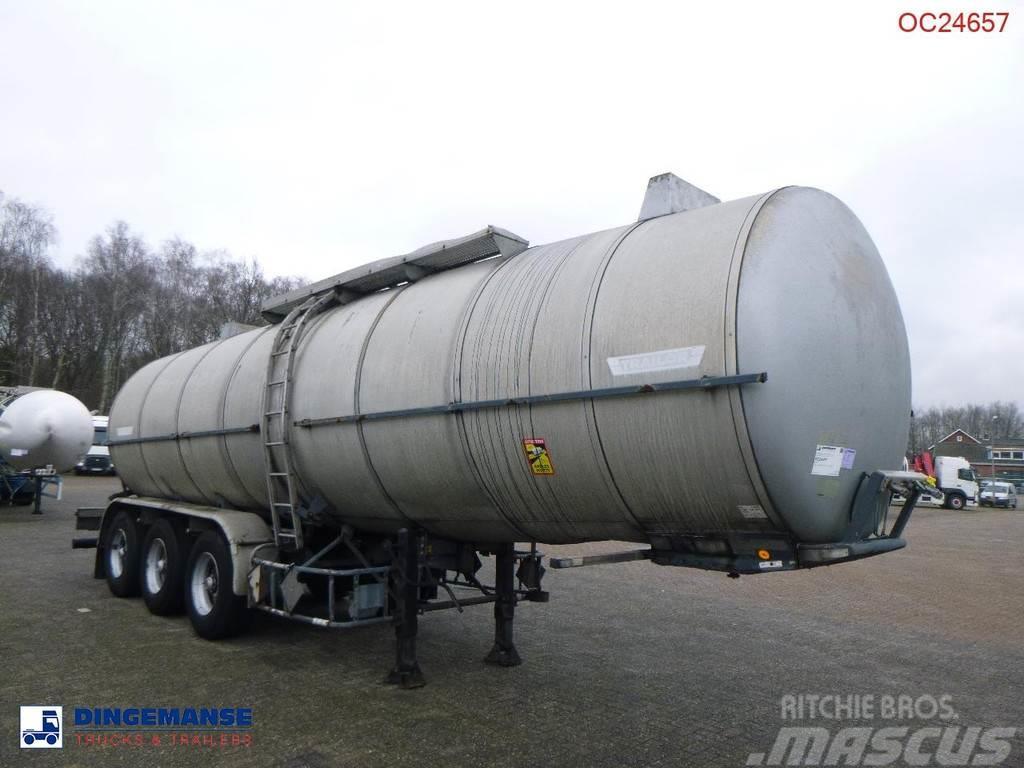Trailor Heavy oil / bitumen tank steel 31.1 m3 / 1 comp Ημιρυμούλκες βυτίων