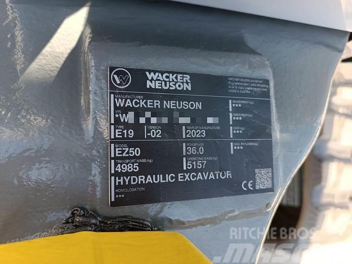 Wacker Neuson EZ50 Εκσκαφείς με ερπύστριες