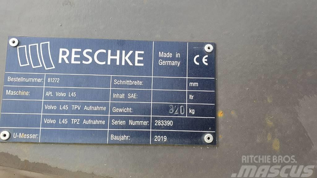 Reschke Adapterplatte von TPV auf TPZ für Volvo L45H Άλλα εξαρτήματα