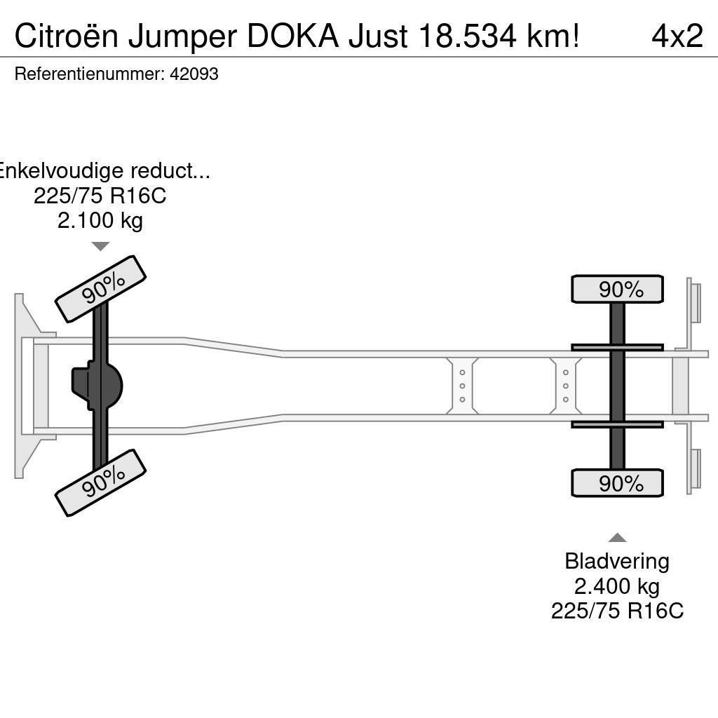 Citroën Jumper DOKA Just 18.534 km! Φορτηγά Kαρότσα με ανοιγόμενα πλαϊνά