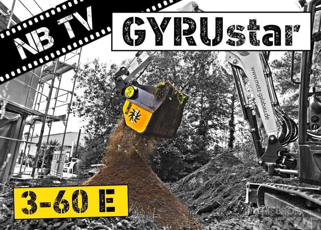Gyru-Star 3-60E | Schaufelseparator Minibagger Κάδοι κοσκινίσματος
