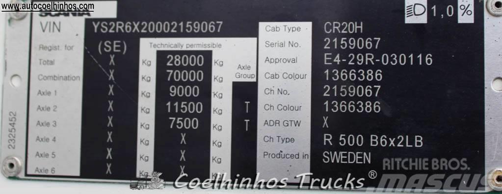 Scania R 500  Retarder Φορτηγά Σασί