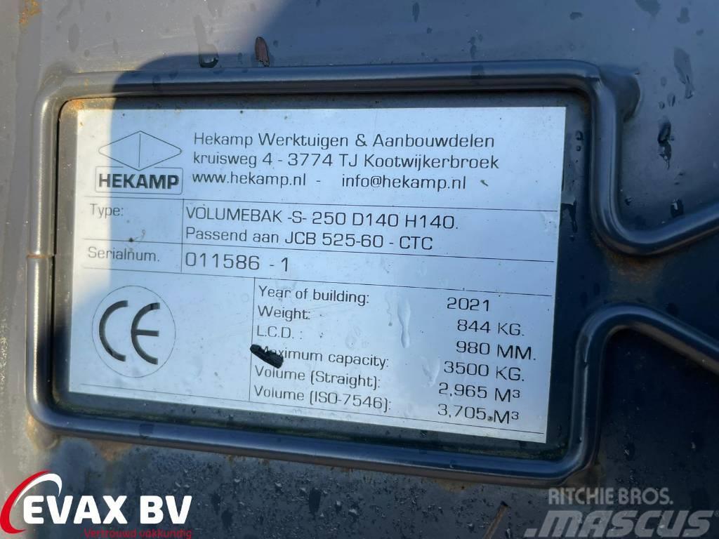 Hekamp Volumebak Q-fit / Compacttool Εξαρτήματα εμπρόσθιων φορτωτών