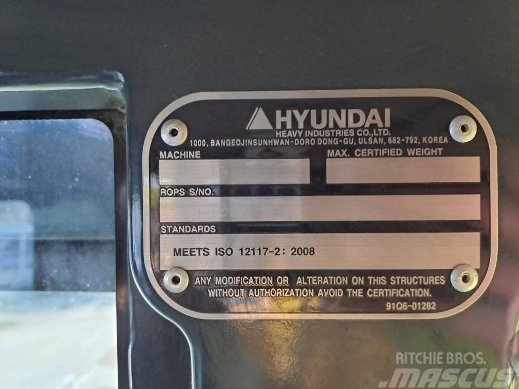 Hyundai HX140W Εκσκαφείς με τροχούς - λάστιχα