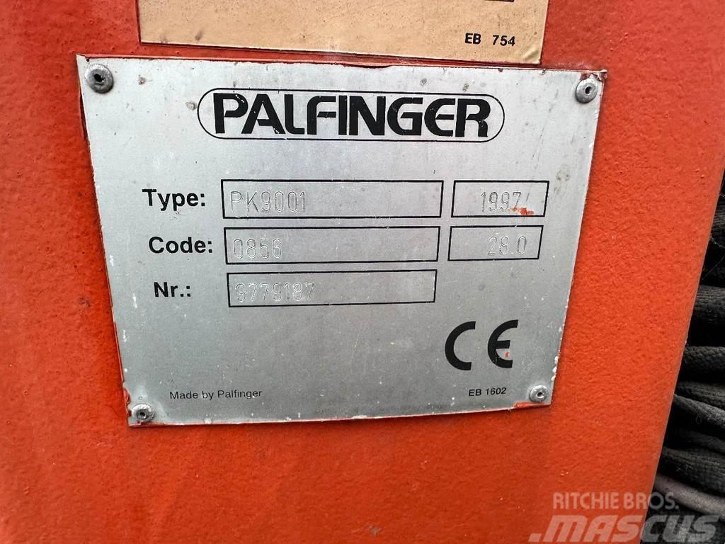 Palfinger PK9001 B Crane / Kraan / Autolaadkraan / Ladekrane Εμπορευματοκιβώτια θαλάσσιων μεταφορών