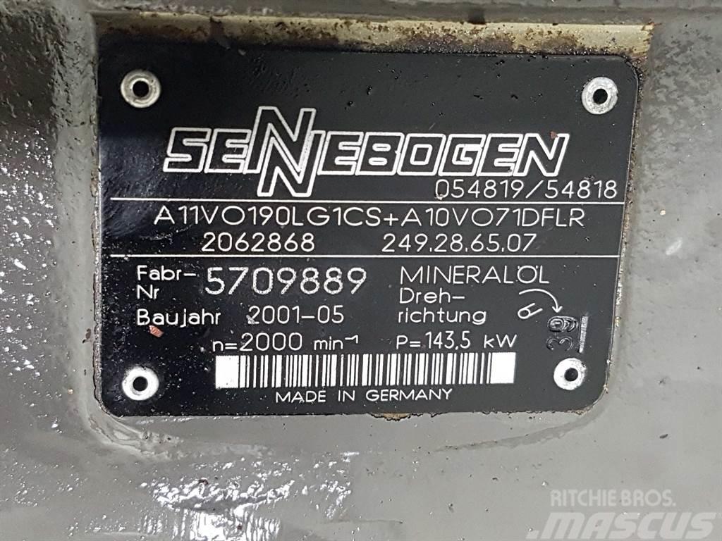 Sennebogen -Rexroth A11VO190LG1CS-Load sensing pump Υδραυλικά