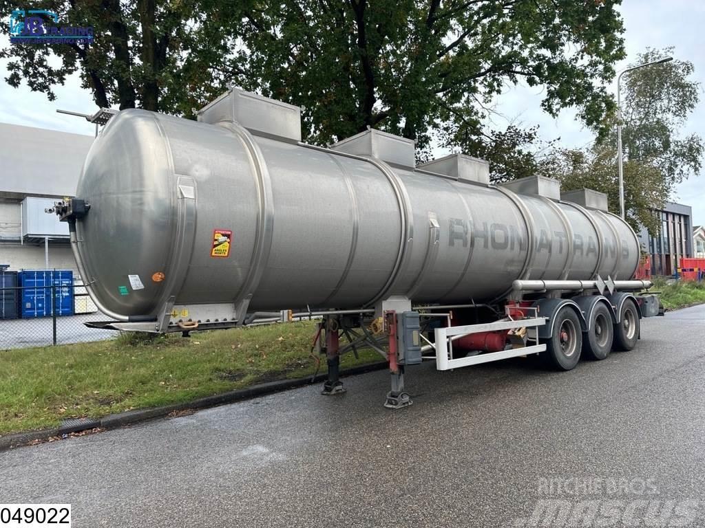 Magyar Chemie 34500 Liter, RVS tank, 1 Compartment Ημιρυμούλκες βυτίων