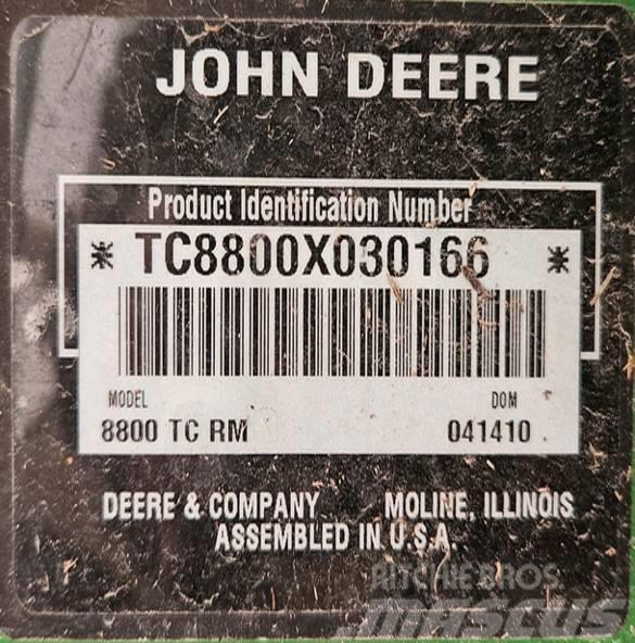 John Deere 8800 TC RM TerrainCut Χορτοκοπτικά με καθιστό χειριστή