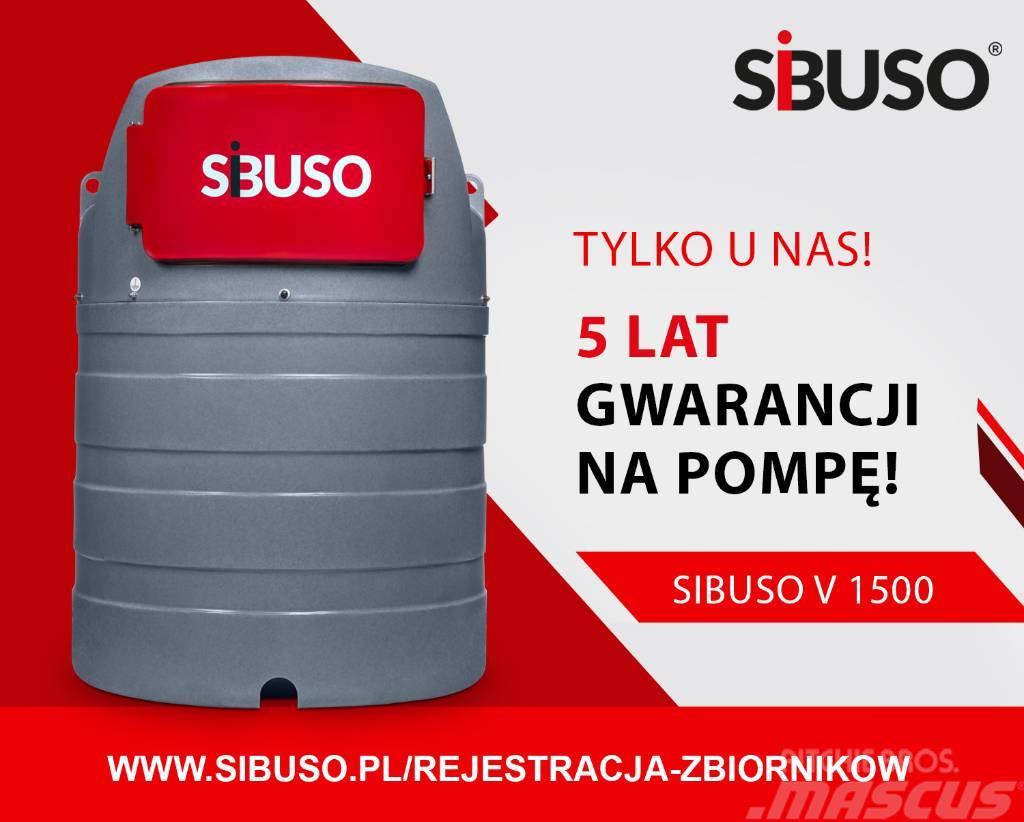 Sibuso 1500L zbiornik dwupłaszczowy Diesel Δεξαμενές