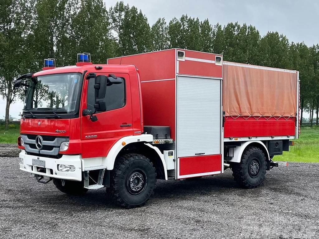 Mercedes-Benz Atego 1326 Tarpaulin / Canvas Box Truck Πυροσβεστικά οχήματα