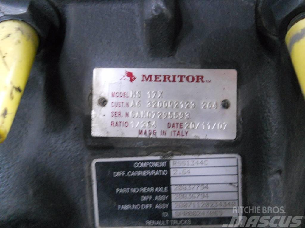 Meritor / Renault RSS1344C / RSS 1344 C / MS17X / MS 17 X Άξονες