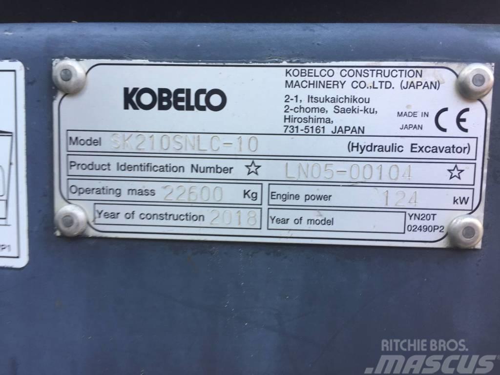 Kobelco SK210SNLC-10 Εκσκαφείς με ερπύστριες