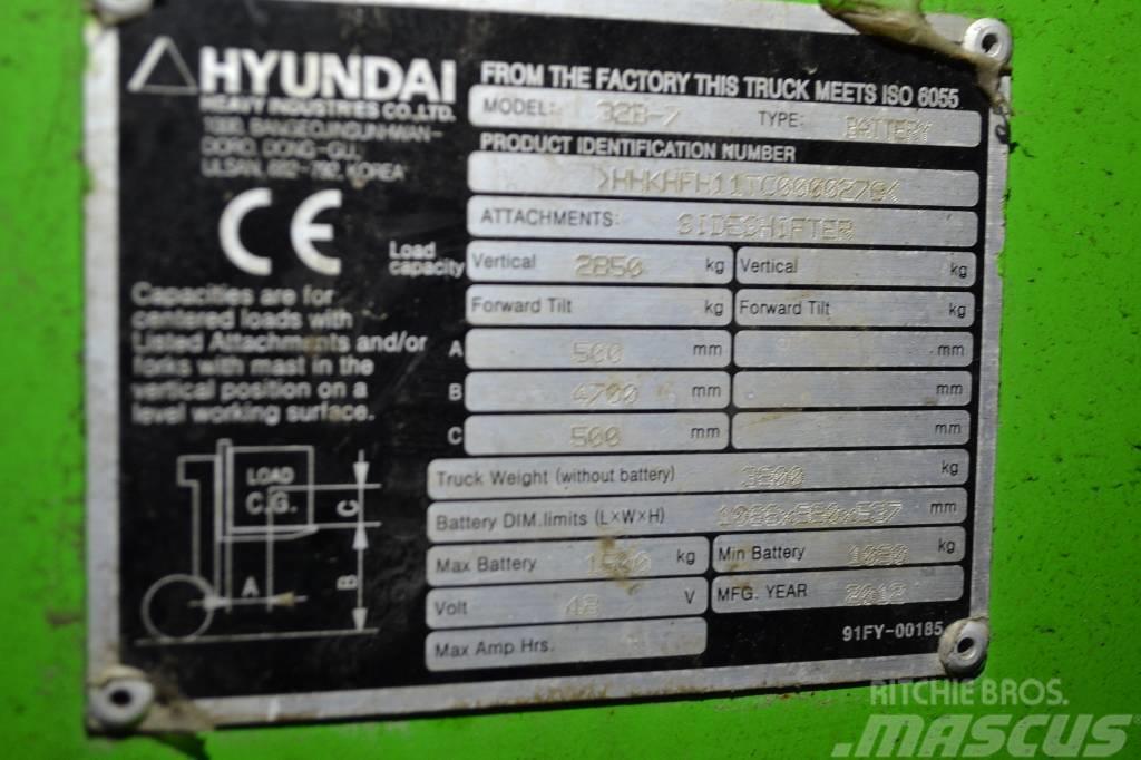 Hyundai 32 B-7 Ηλεκτρικά περονοφόρα ανυψωτικά κλαρκ