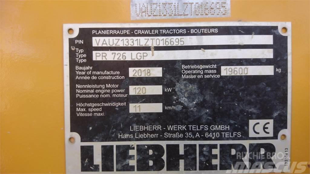 Liebherr PR726LGP Μπουλντόζες με ερπύστριες