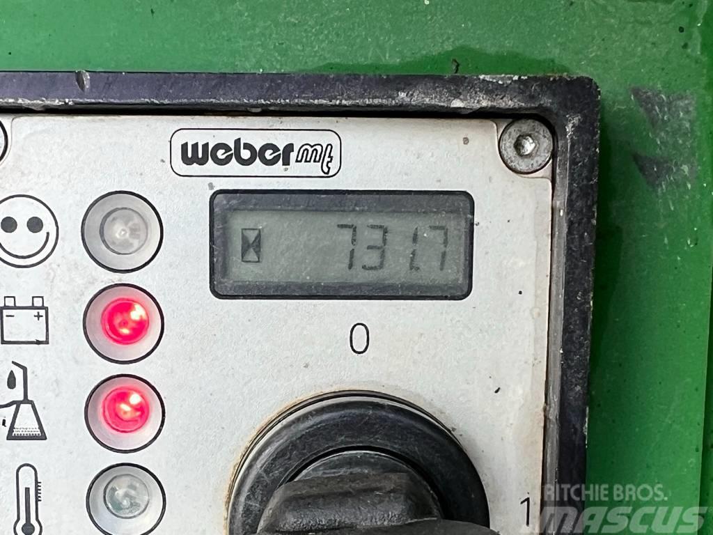 Weber CR8 - Excellent Condition / Low Hours Επίπεδοι κόπανοι
