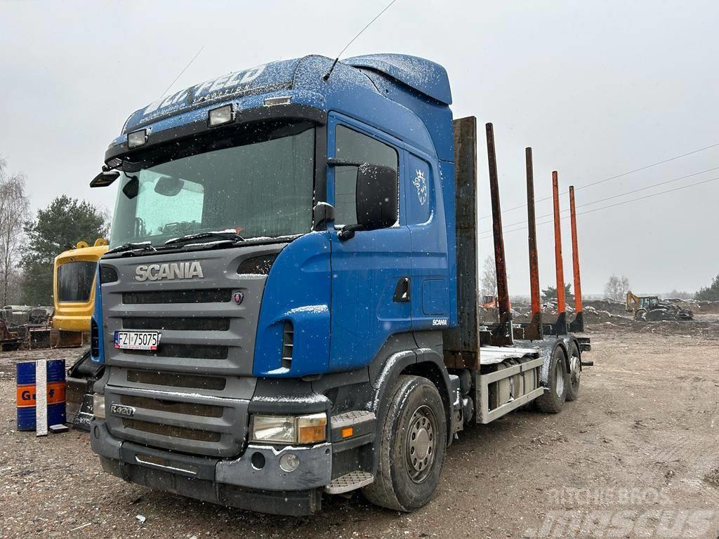 Scania R 420 Φορτηγά ξυλείας