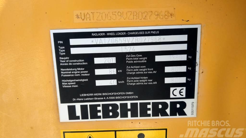 Liebherr L 524 Φορτωτές με λάστιχα (Τροχοφόροι)