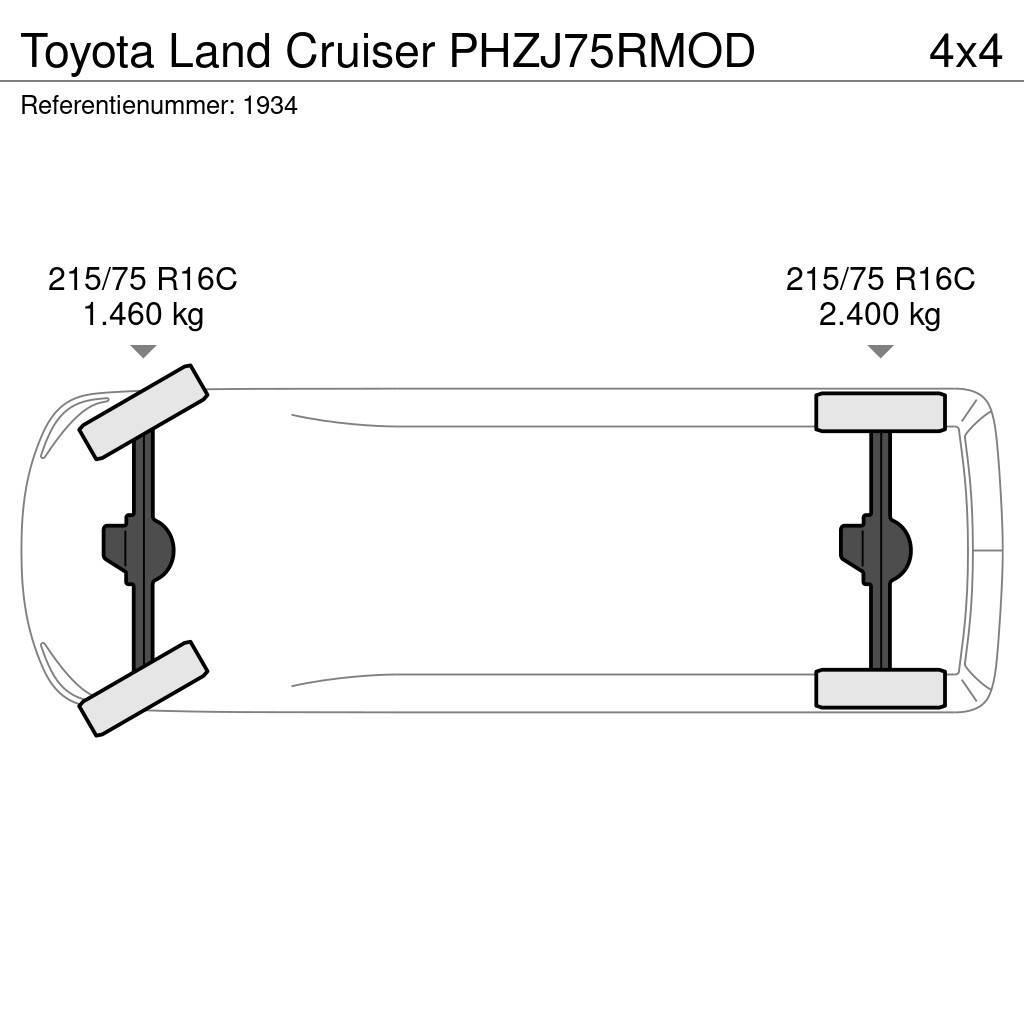 Toyota Land Cruiser PHZJ75RMOD Οχήματα περισυλλογής