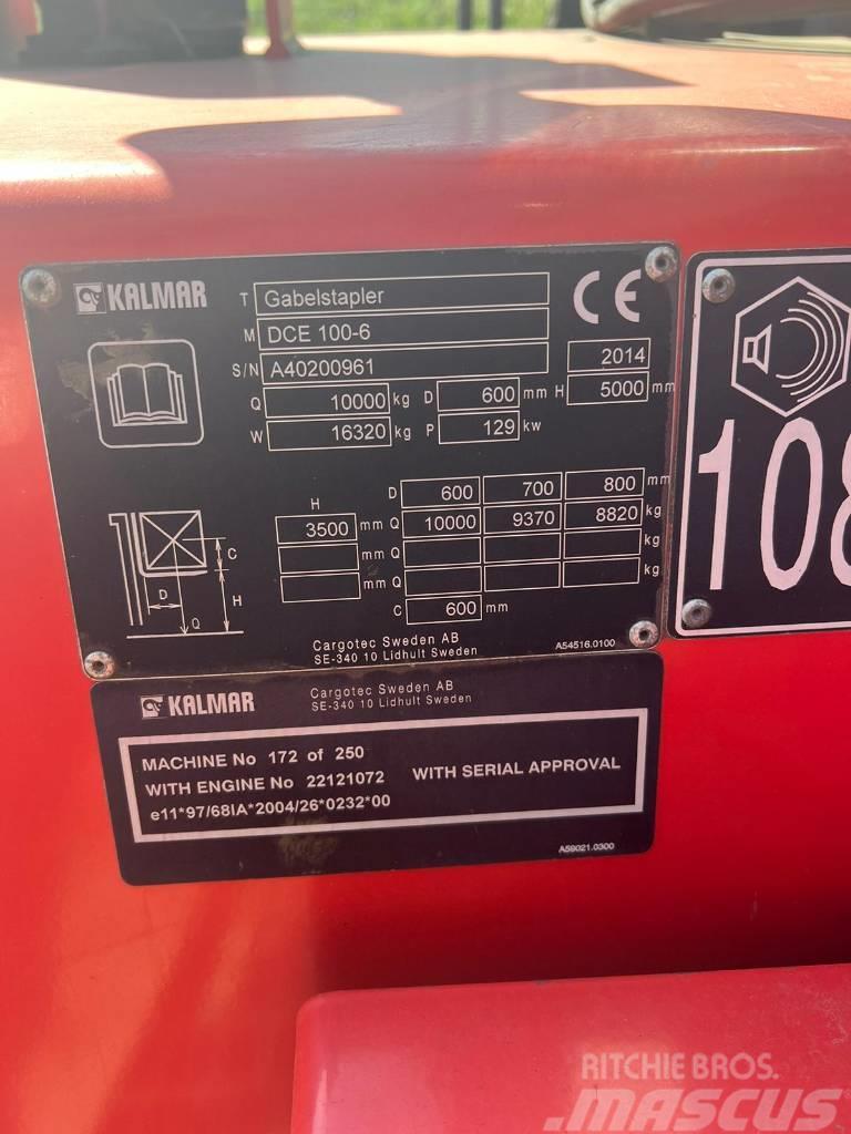 Kalmar DCE100-6 Πετρελαιοκίνητα Κλαρκ