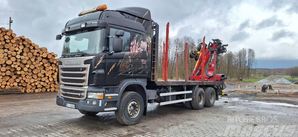 Scania R 560 Φορτηγά ξυλείας