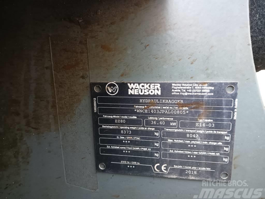 Wacker Neuson EZ80 Μίνι εκσκαφείς 7t - 12t