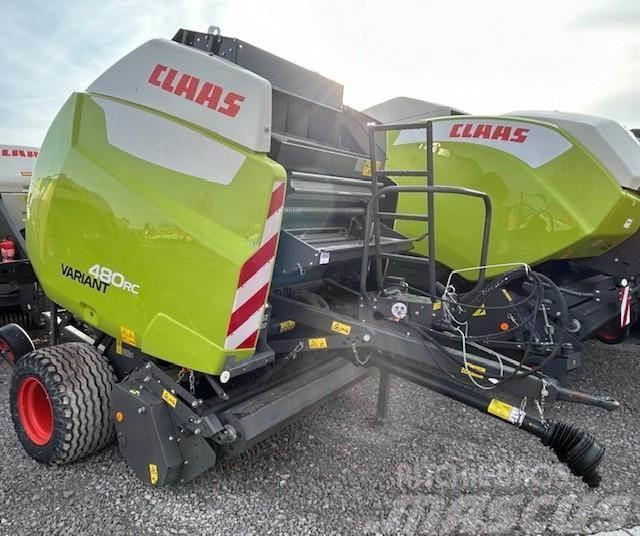 CLAAS VARIANT 480 RC Πρέσες κυλινδρικών δεμάτων