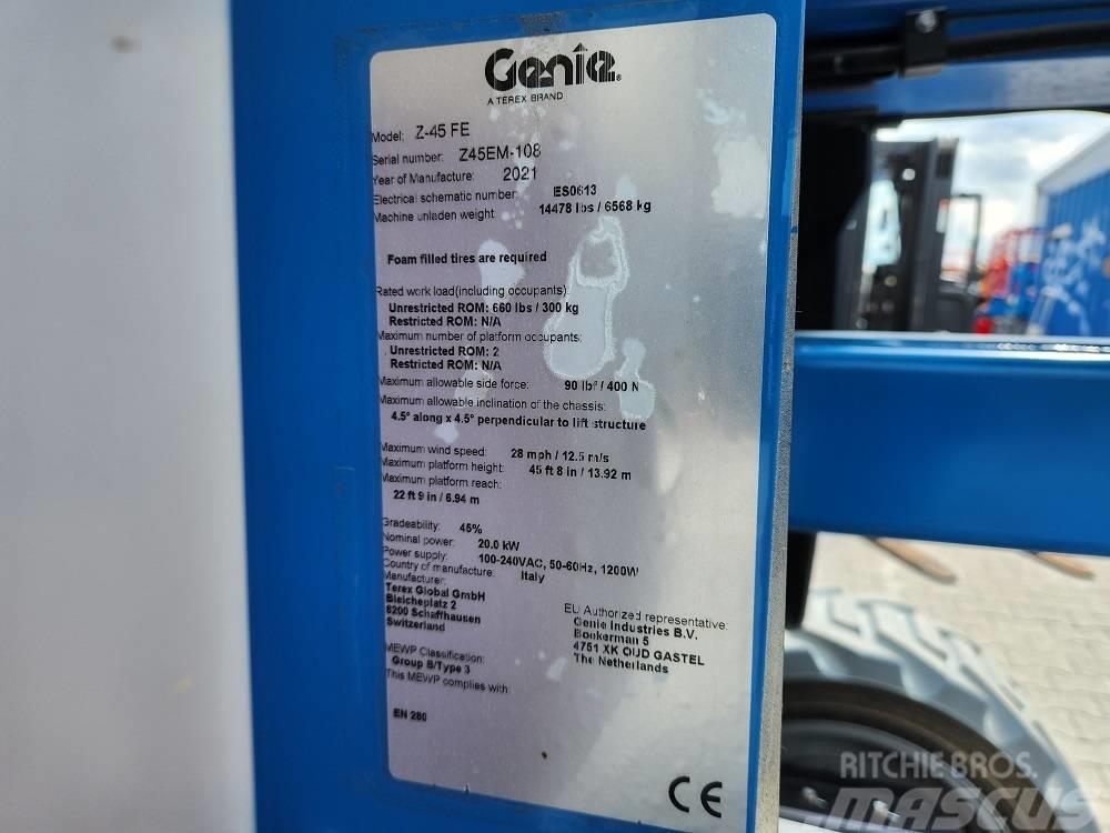 Genie Z45 FE Ανυψωτήρες με αρθρωτό βραχίονα