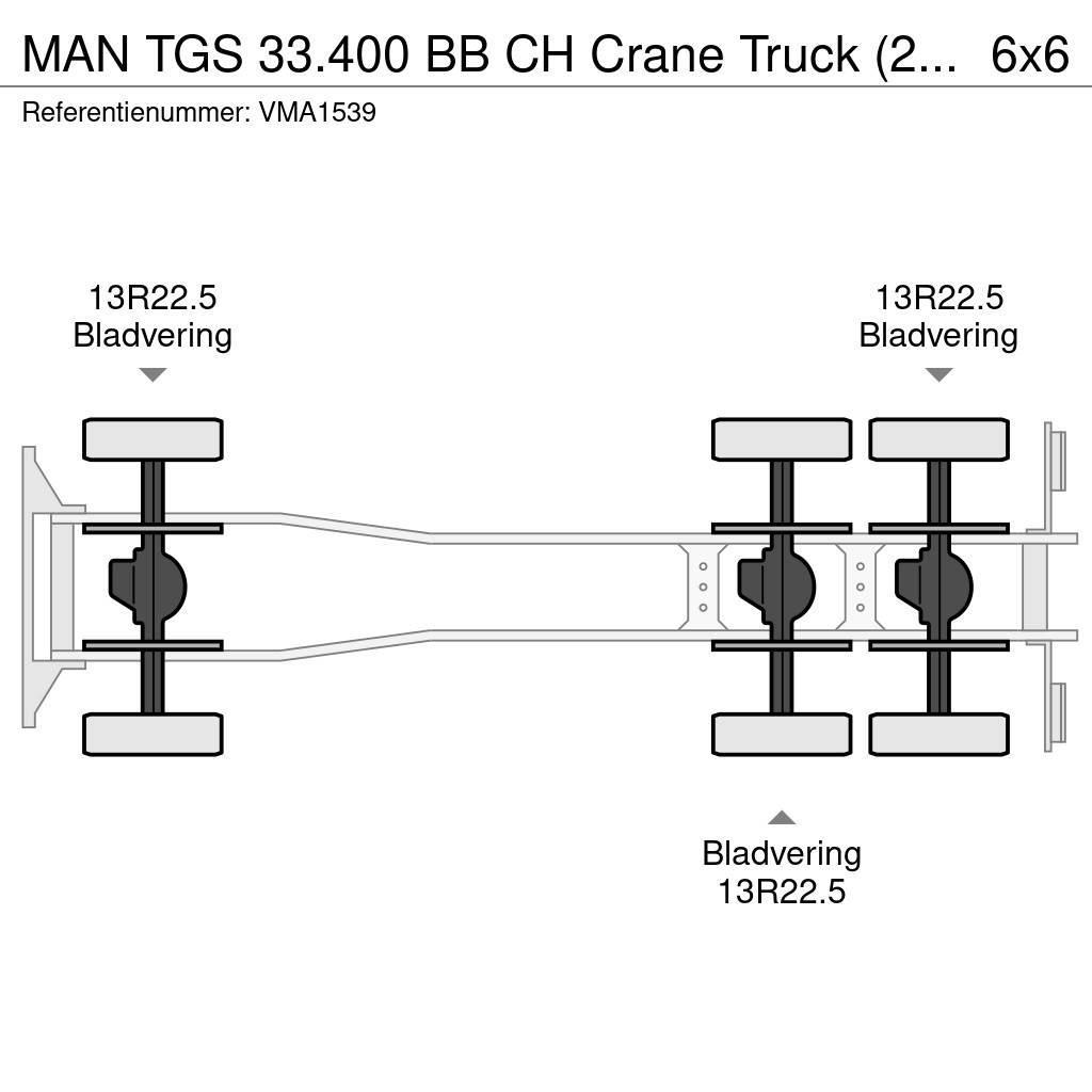 MAN TGS 33.400 BB CH Crane Truck (2 units) Γερανοί παντός εδάφους