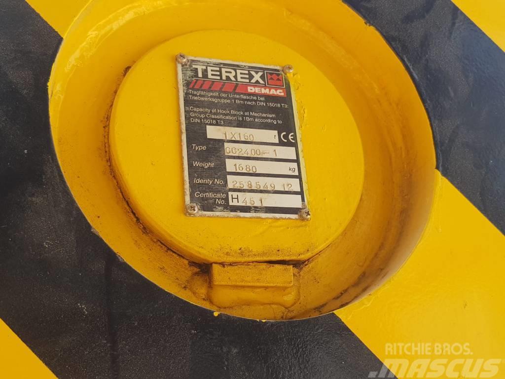 Terex Demag CC2400-1 Γερανοί με ερπύστριες