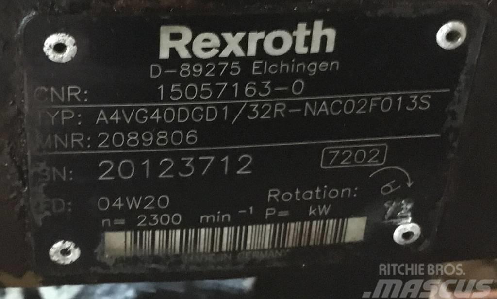 Rexroth A4VG40R Υδραυλικά