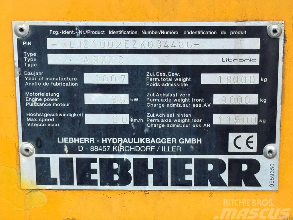 Liebherr A 900 C Litronic Εκσκαφείς με τροχούς - λάστιχα