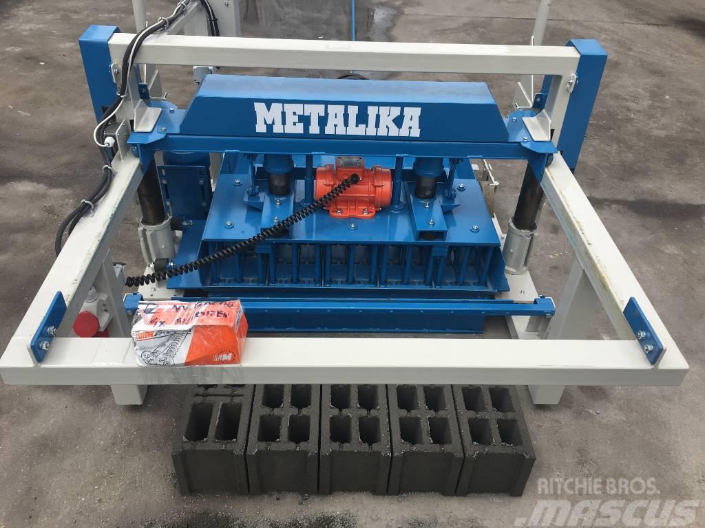 Metalika VP-5 Concrete block making machine Μηχανές πετρών σκυροδέματος