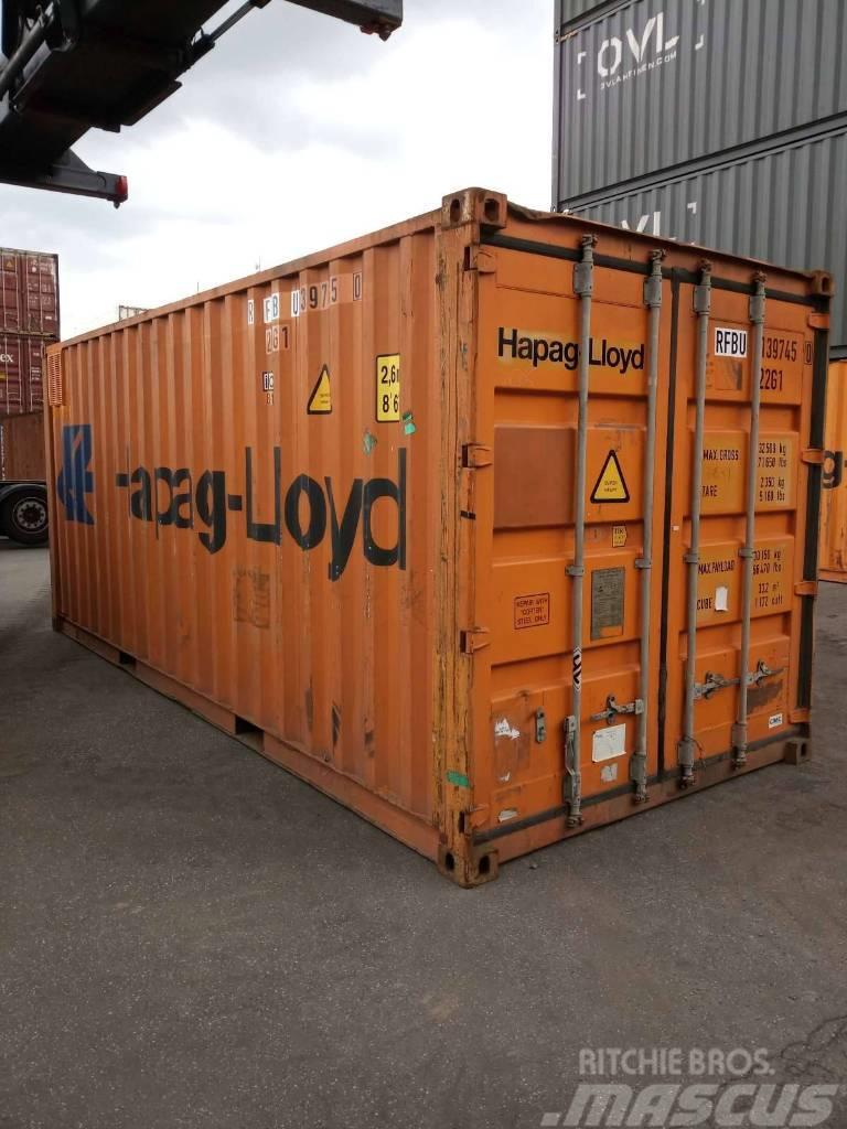  20' Lagercontainer/Seecontainer mit Lüftungsgitter Container αποθήκευσης