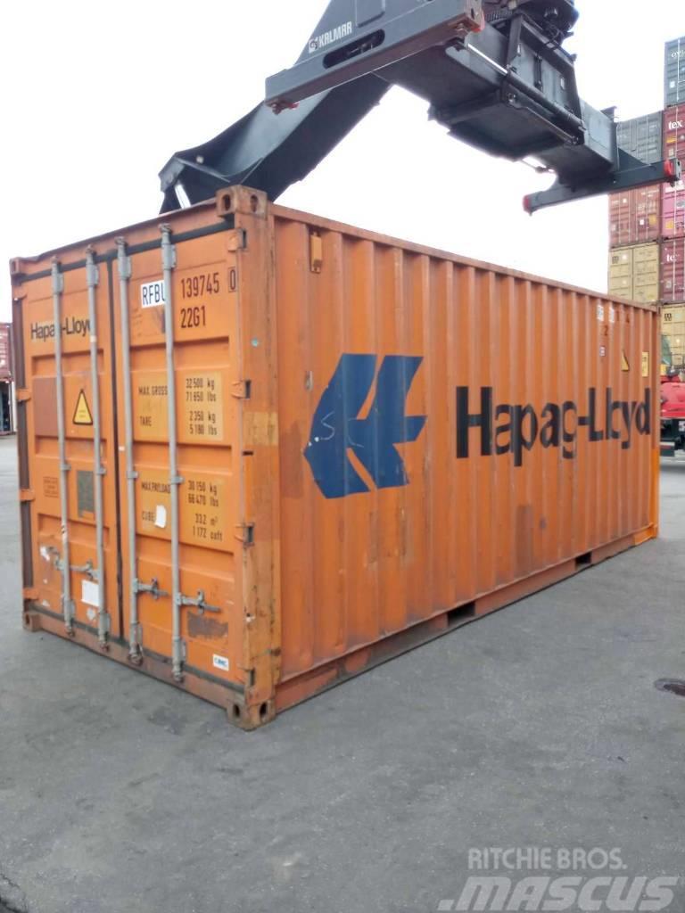  20' Lagercontainer/Seecontainer mit Lüftungsgitter Container αποθήκευσης