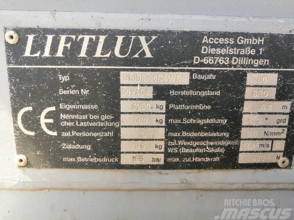 Liftlux SL 108 D 4x4 Ανυψωτήρες ψαλιδωτής άρθρωσης