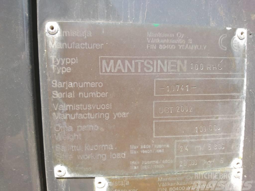 Mantsinen 100 RHC (5100HRS ONLY) Βιομηχανικά μηχανήματα διαχείρισης αποβλήτων