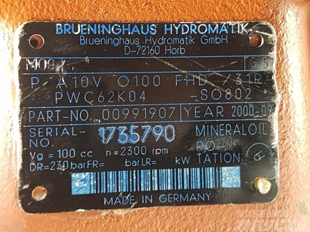 Brueninghaus Hydromatik P A10VO100FHD/31R-R910991907-Load sensing pump Υδραυλικά