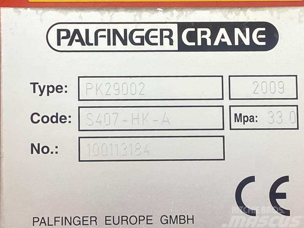 Palfinger PK29002 + REMOTE + 4X OUTRIGGER PK29002 Γερανοί φορτωτές