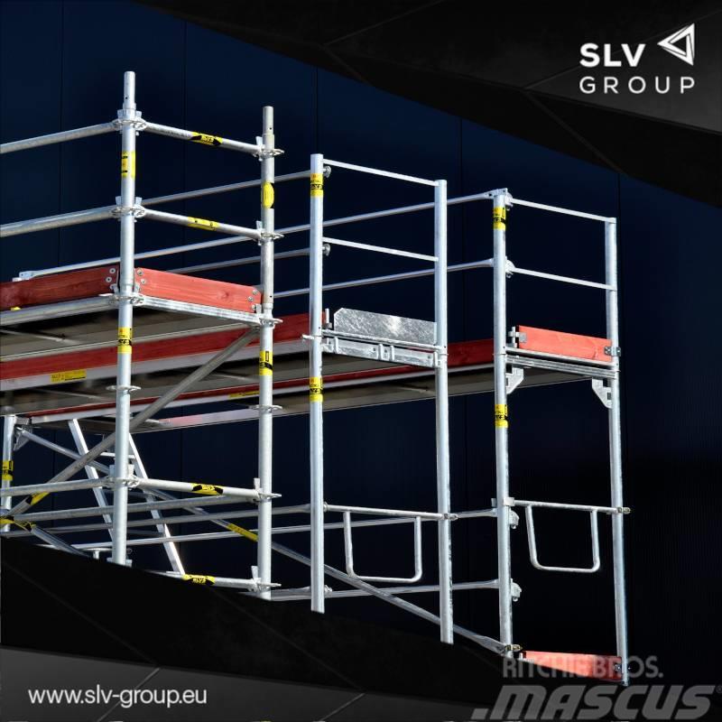  SLV-Group Aluminium Fassadengerüst Typ Plettac 58, Εξοπλισμός σκαλωσιών