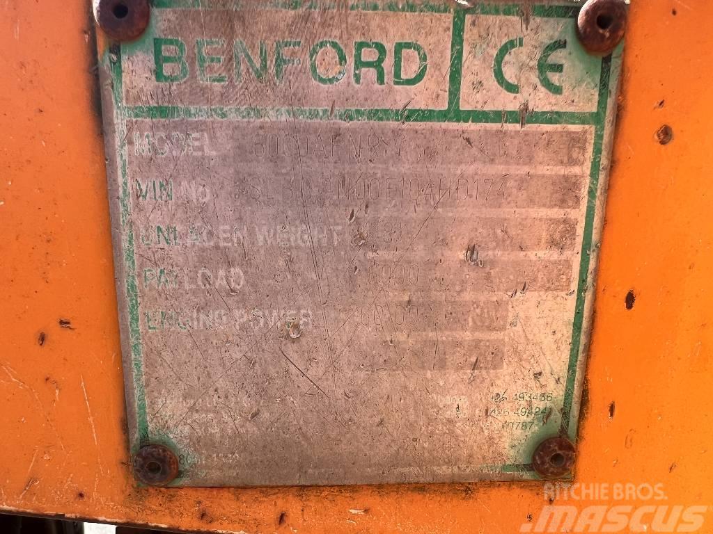 Benford 6000 PS 6T dömper Σπαστό Dump Truck ADT