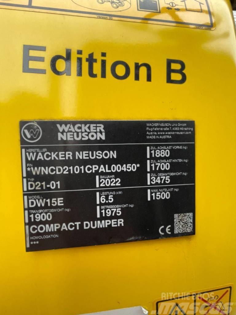 Wacker Neuson DW15e Dumpers εργοταξίου