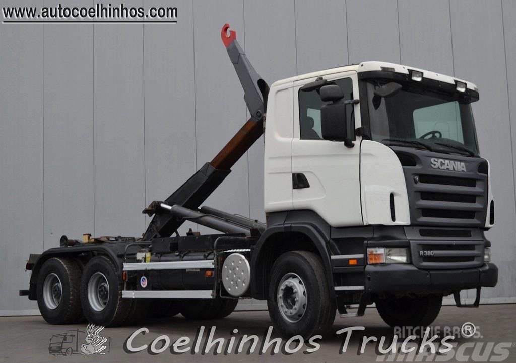 Scania R 380 Φορτηγά για εμπορευματοκιβώτια