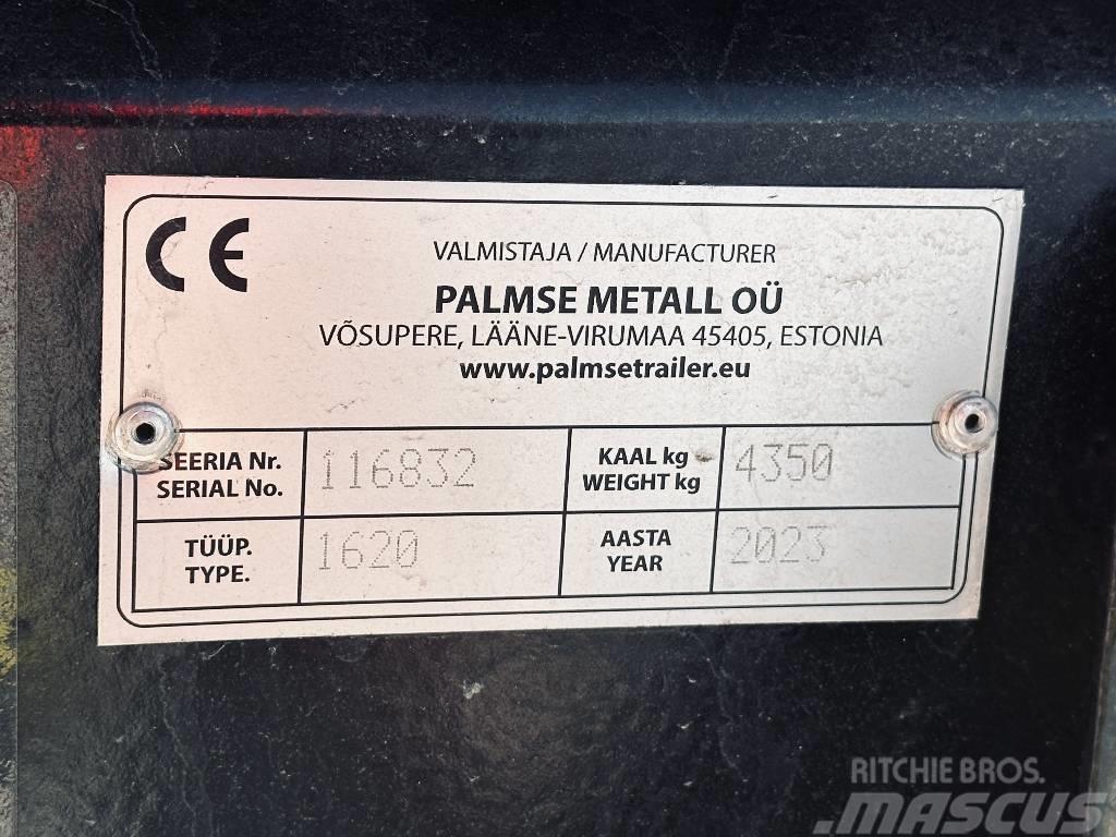 Palmse Trailer PT 1620 MB Ανατρεπόμενες ρυμούλκες