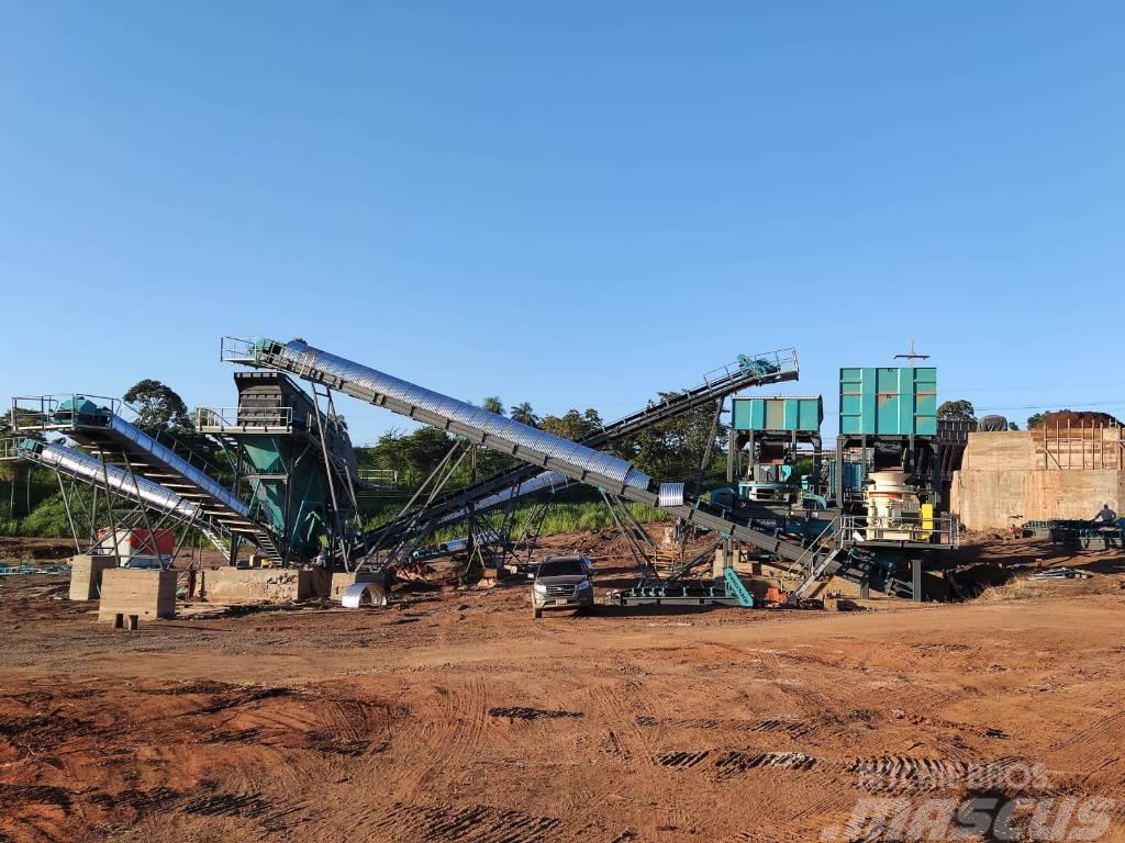 Constmach Stationary Stone Crusher Plant 300 T/H Σπαστήρες