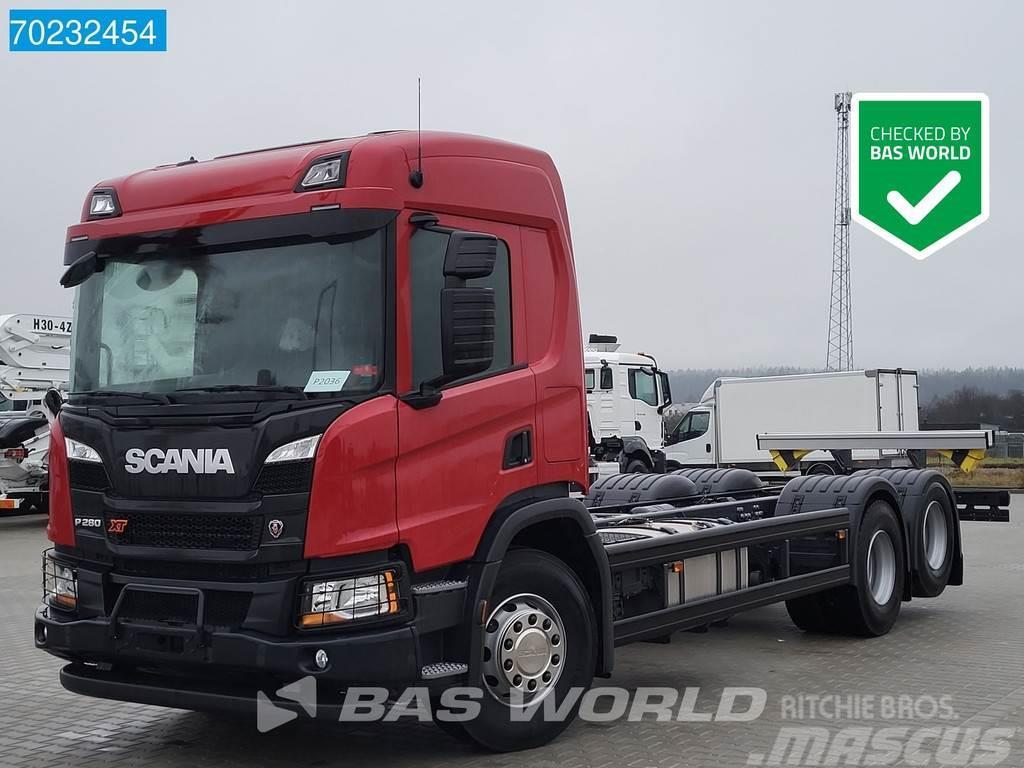 Scania P280 6X2 NEW chassis Standklima Liftachse Euro 5 Φορτηγά Σασί