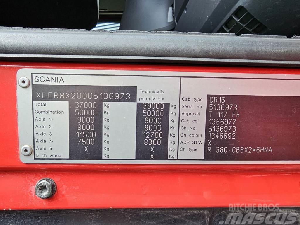 Scania R380 8x2 / PALFINGER PK 85002 CRANE - KRAN - GRUA Φορτηγά με Γερανό