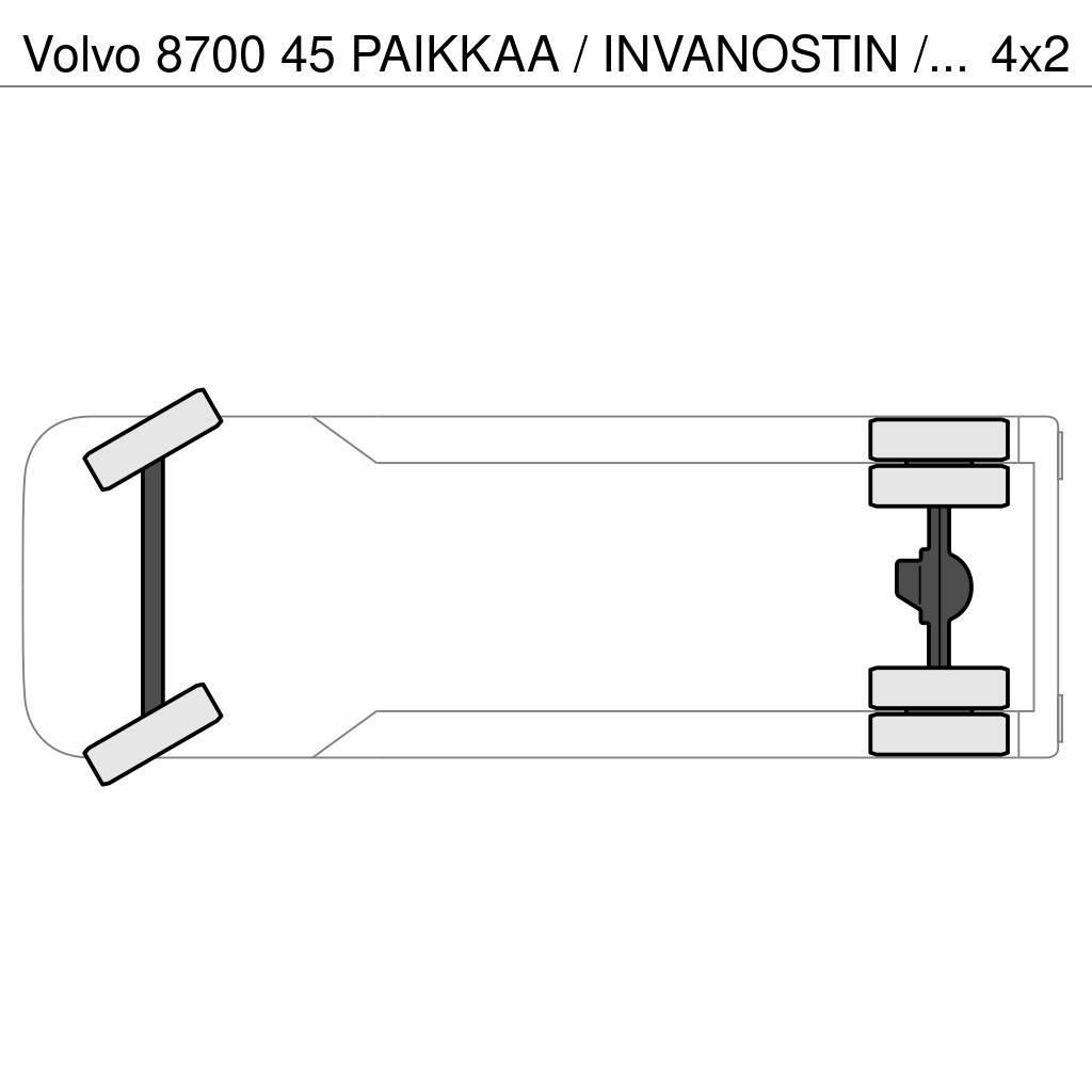 Volvo 8700 45 PAIKKAA / INVANOSTIN / EURO 5 Υπεραστικά Λεωφορεία 