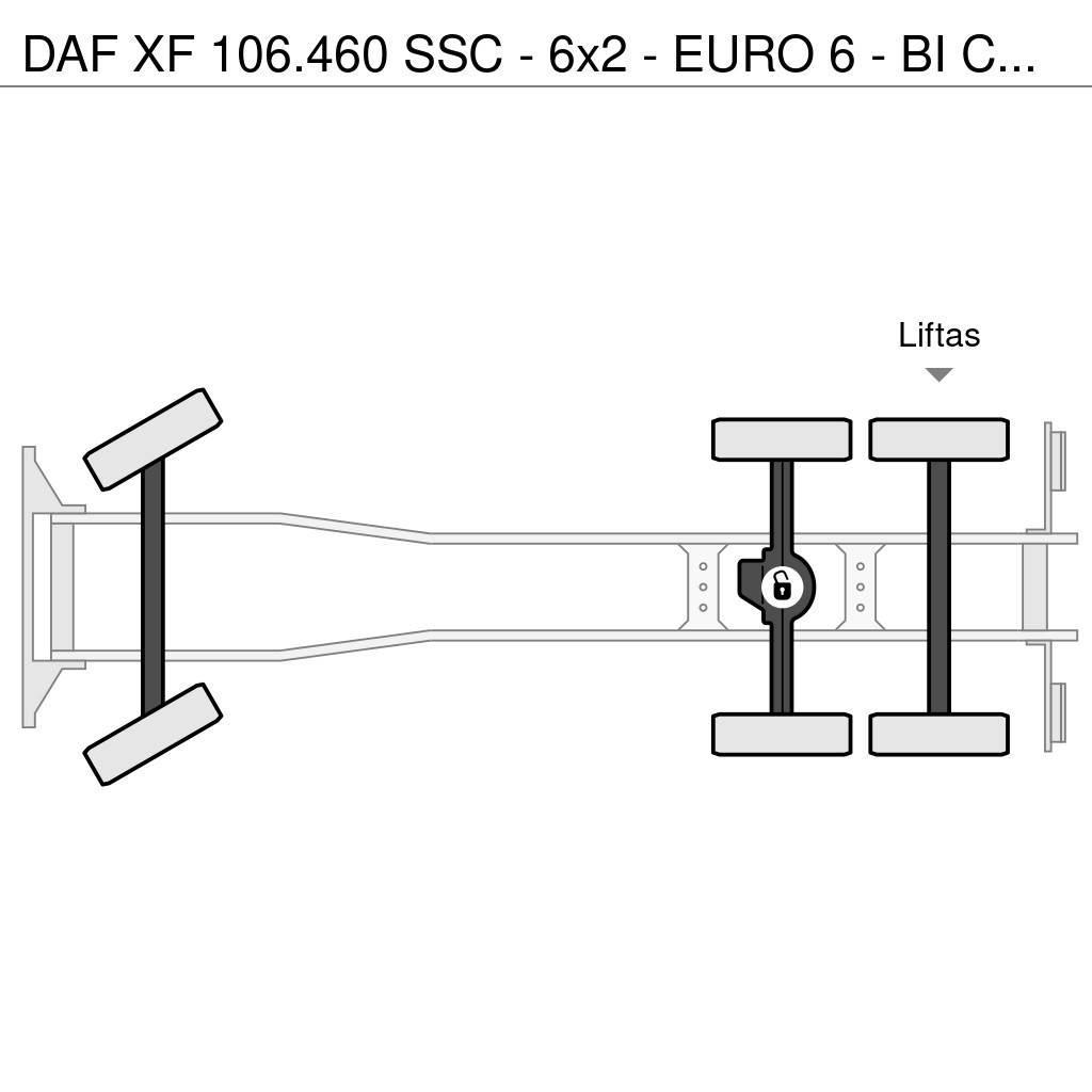 DAF XF 106.460 SSC - 6x2 - EURO 6 - BI COOL- VERY GOOD Φορτηγά Kαρότσα με ανοιγόμενα πλαϊνά