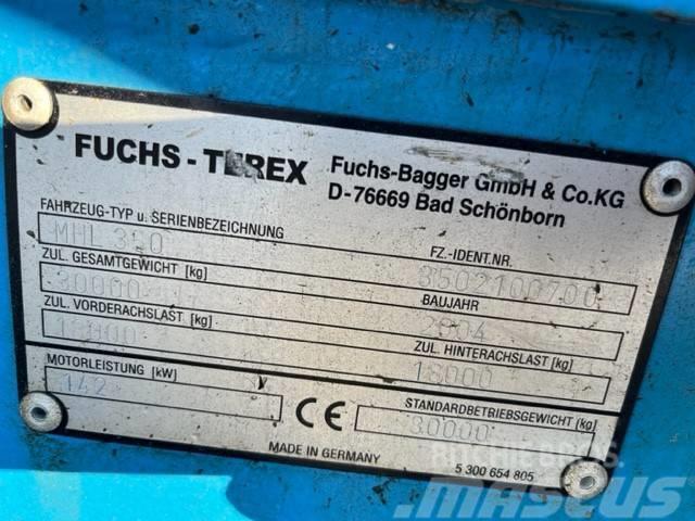 Terex Fuchs MHL350 Βιομηχανικά μηχανήματα διαχείρισης αποβλήτων