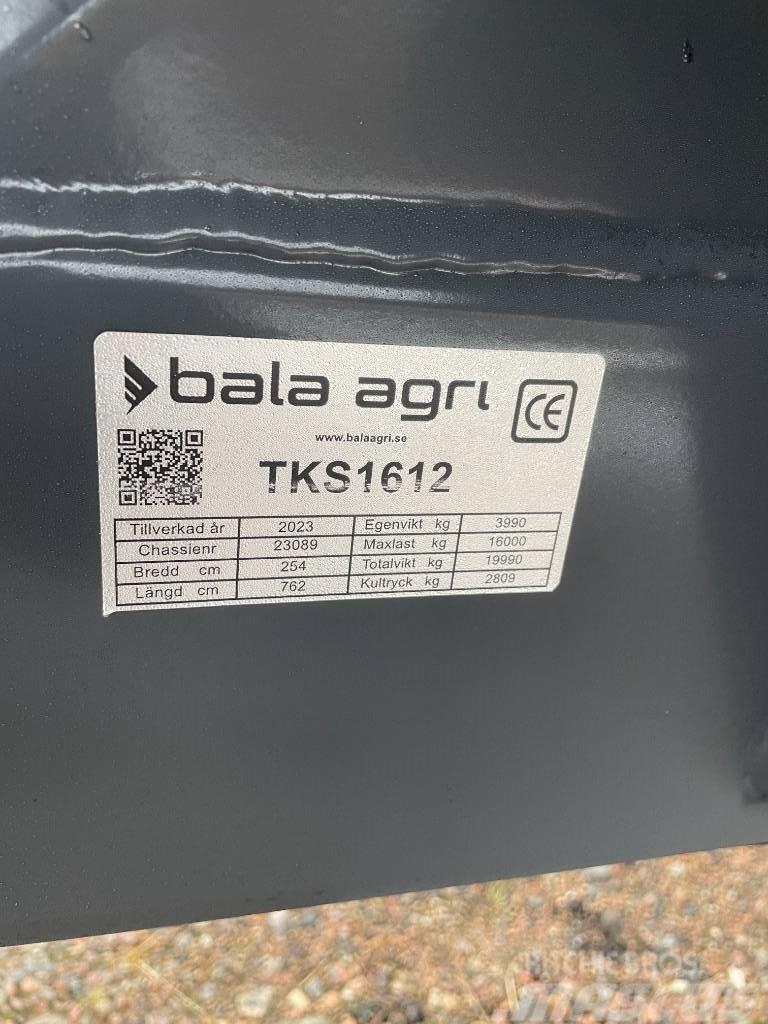 Bala TKS1612 Ανατρεπόμενες ρυμούλκες